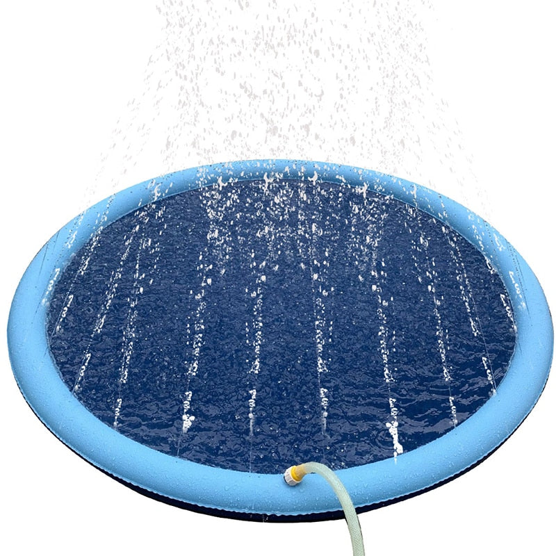 Piscina Inflável para Pets – Diversão Refrescante com Liberdade e Segurança
