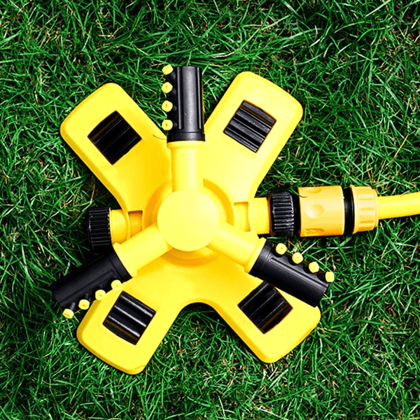 EcoChuva 360° – Irrigador Automático para jardim com Giro Inteligente e Presença