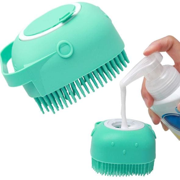 Escova Massageadora Pet – Banho com Conforto e Conexão