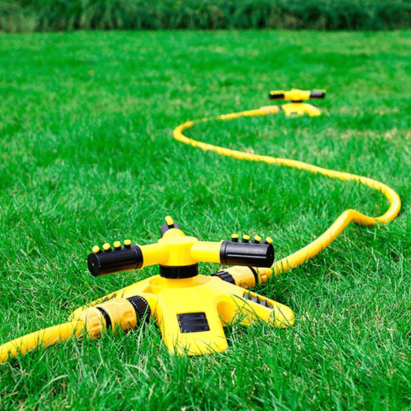 EcoChuva 360° – Irrigador Automático para jardim com Giro Inteligente e Presença