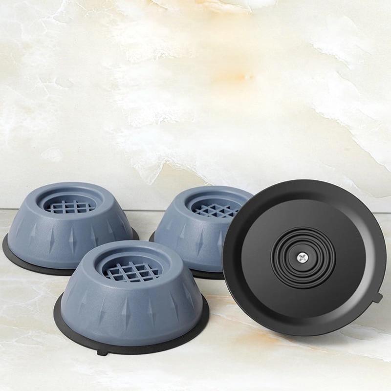 Kit Anti Vibração 4 Pés – Estabilidade e Silêncio para sua Máquina de Lavar