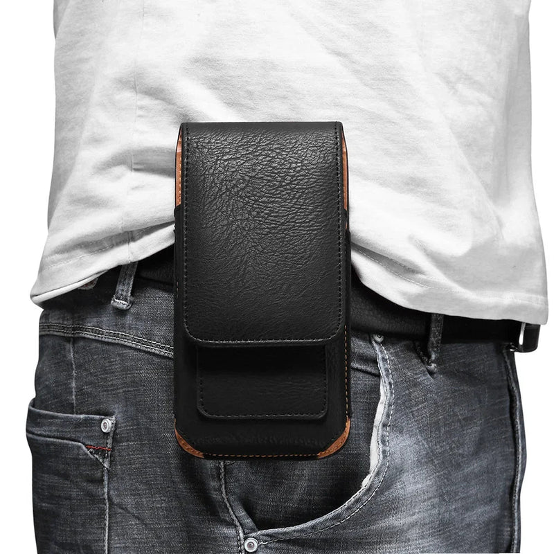 Porta Celular universal de Couro – Versátil, Seguro e Com Estilo