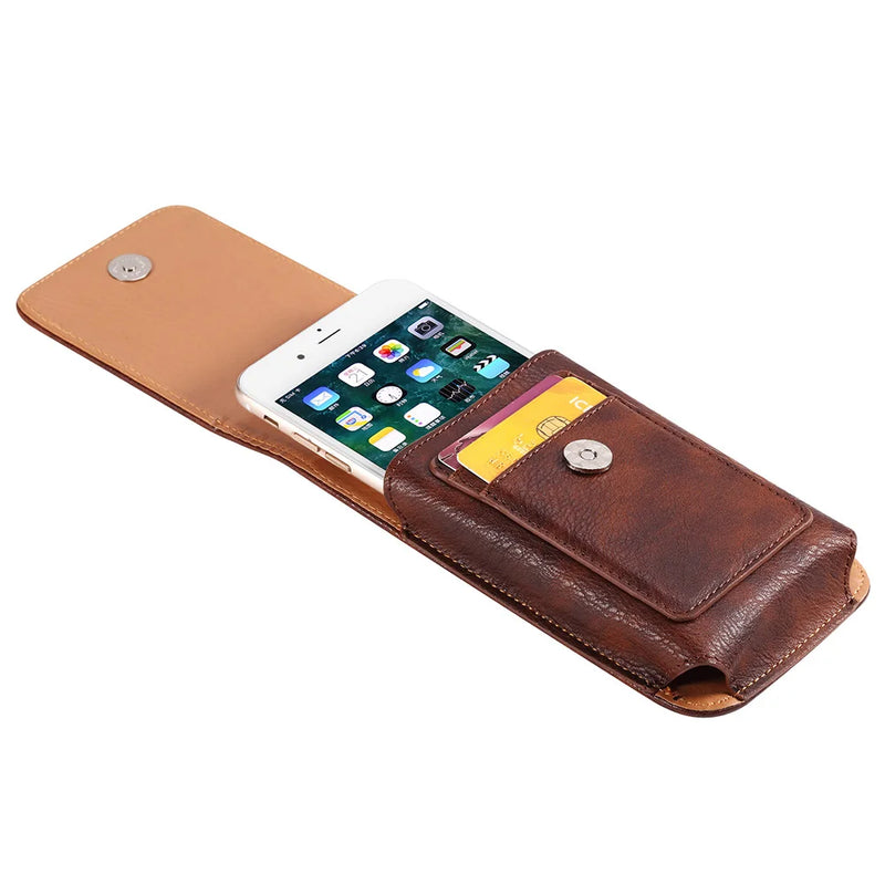 Porta Celular universal de Couro – Versátil, Seguro e Com Estilo