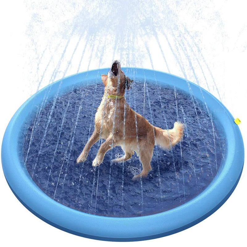 Piscina Inflável para Pets – Diversão Refrescante com Liberdade e Segurança