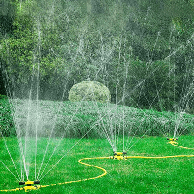 EcoChuva 360° – Irrigador Automático para jardim com Giro Inteligente e Presença